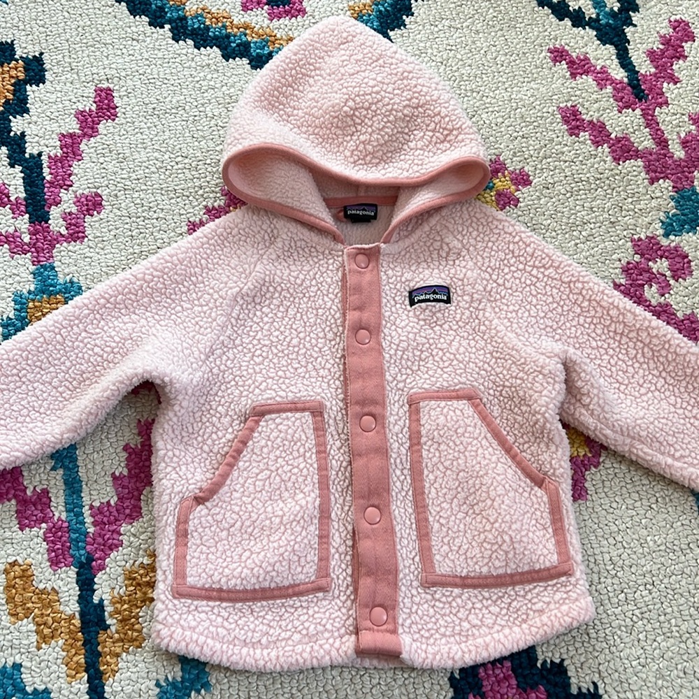 Patagonia Retro Pile Fleece Jacket Girls 4T